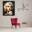 Painting By Numbers Kit DIY Charming Beauty Canvas Oil Art Picture Craft