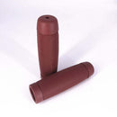 Rubber Anti-Skid Handlebars Grips Handle Bar Brown