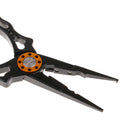 Multipurpose Fishing Pliers with Lanyard Hook Remover Split Ring Tool Black