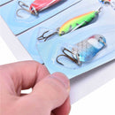 30x Good Assorted Metal Spinner Baits Fishing Spinners Lures Salmon Bass