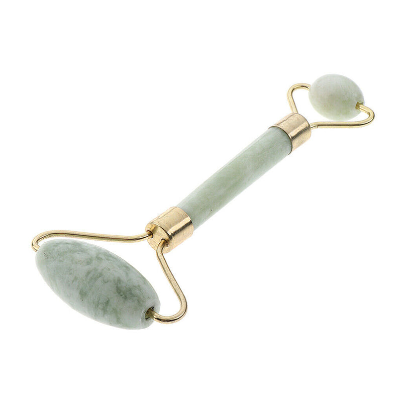 Jade Roller for Face - 100% Natural Face Roll - Facial Eye and Neck Massage Tool