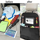 1Pc New Car Back Seat Cover Organizer Waterproof Kick Mat Back Storage Protector