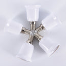 5pcs E14 to E27 Base Screw Light Lamp Bulb Holder Adapter Socket Converter V3
