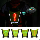 Turn Signal Pack Direction Indicator Walking Remote Control Guiding Vest