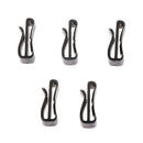 10 Pcs Plastic Buckle  Backpack Webbing Belt Ending