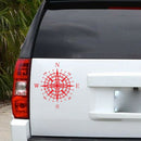 30x30cm NSWE Compass Car Stickers PVC Vinyl Decals Styling GraphicsÃ‚Â (Red) A