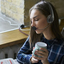 Online Teaching Learning Call Center Headphone USB Wired Line Control Headset