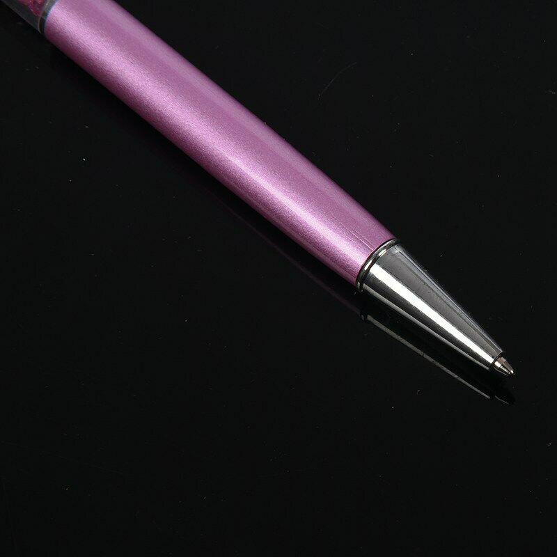 1pcs Crystal 2-in-1 Stylus Pens Capacitive Styli Stylus Touch Ballpoint Pen D9K3