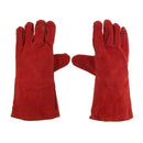 Welding Gloves Gauntlets Welders Glove Cowhide Twill Gloves Labor Protection