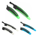 Mountain Bike Bicycle Cycling Front Rear Mudguard Black green D3I7