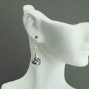 1Pair Women Earrings Calla Lily Simulated Flower Earrings Fashion Jewelry