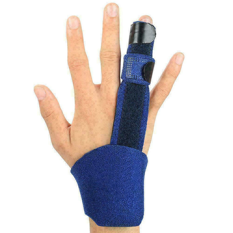 Finger Extension Splint Trigger Pain Relief Hand Orthotics Adjustable Brace C4V3