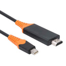 2m Mini DP to HDMI 4K 60Hz Male to Male Video Audio Cable Adapter Converter