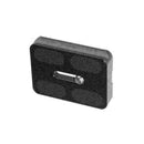 PU-50 Schnellwechselplatte 50 x 38 x 10 mm Schwarzes J3B2 Aluminium-Fotogra