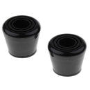 2Pack Quad Roller Skates Toe Stops Stopper Gear for Adults Outdoor Skating Black