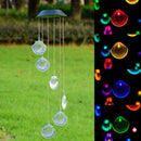 Solar Wind Chime Lights Creative LED Outdoor Color Changing Hanging Pendan AEI