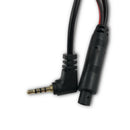 Car Rearview Reverse Camera Recorder 4Pin to 2.5mm Cable and Amplifier