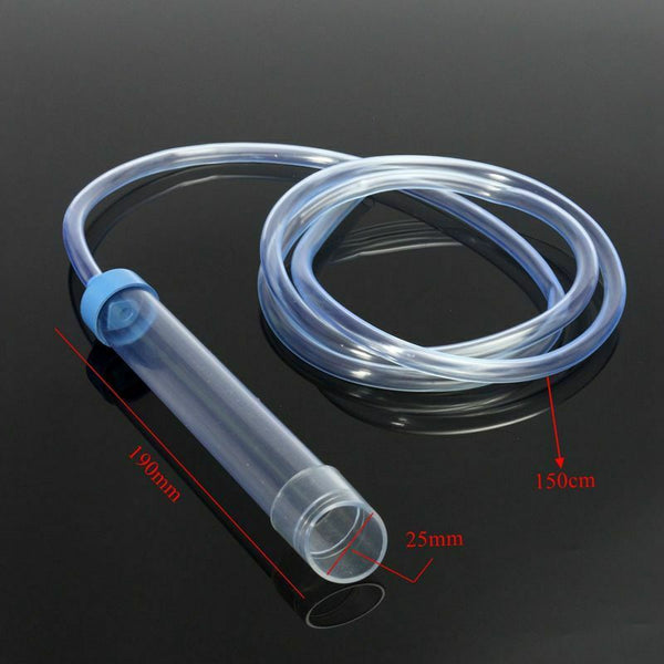 Fish Tank Aquarium Gravel Cleaner Syphon Vacuum Water Changer Pump Siphon H Q1S8