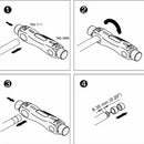 Speedy Coax Coaxial Cable Cutter Stripper Tool for RG6 RG59 RG7 RG11 Cat5/6e 3C