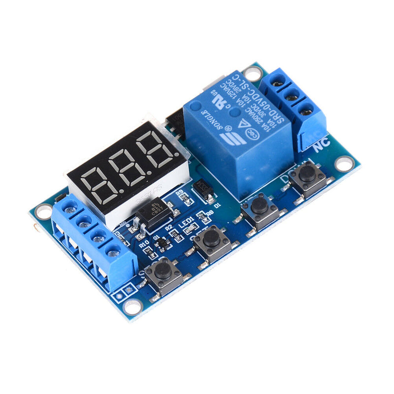 6v-30v Relay Module Switch Trigger Time Delay Circuit Timer Cycle Adjustable Px