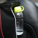 Waterproof Seat Organizer Car Trash Can Foldable With Cover Storage Pocket