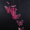 Wind chime sound tubes Butterfly Feng Shui windchimes House Decoration, Pin