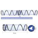 Tunnel Folding Cat Outdoor Toys Hamster Channel Small Play Pet Cat 3FZX Tent