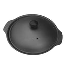Cookware Cast Iron Casserole Pot with lid for Braising Slow Cooking 14cm