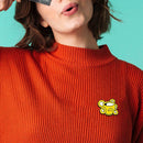 Candy Color Brooch Coffee Cup Badge Jacket Shirts Ornament Gift (Style 1) A