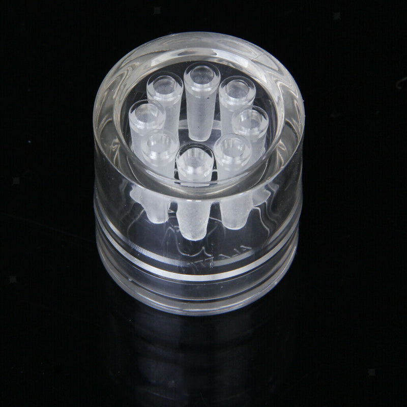 Planaria Trap Glass Worm Catch Pen Tube Trapper - Clear, Three Holes & Eight