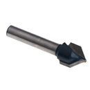 2x Router CNC Engraving V Groove 1/4'' X1/2'' X 90Degree Woodworking Cutter