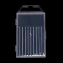 1pc plastic transparent drill bit storage box collection container case 3C