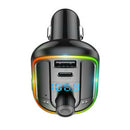 T829 18W Wireless Handsfree Car Bluetooth Adapter PD Charger FM MP3 Audio Player
