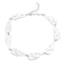 Harajuku Streetwear Alloy Flame Unisex Necklace Punk Accessory Rock Chain C Q9S1