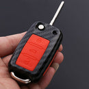 Plastic Smart Remote Key Case Chain For Skoda SEAT Ibiza Leon VW EOS Car Keys