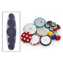 Cover Buttons Assembly Tools Kit for Shank Back Buttons Flat Back Sewing Crafts