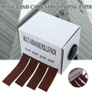 Abrasive Paper with Dispenser Drawable Emery Cloth Top Sand Roll Carpen Pap T4Y8