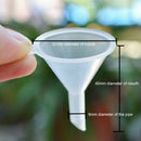 Plastic Mini Funnels for Filling Small Samples of Perfume Emulsion 10pcs/ Set