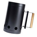 New Steel Barbecue BBQ Chimney Starter Quick Start Charcoal Burner 18x28x18cm