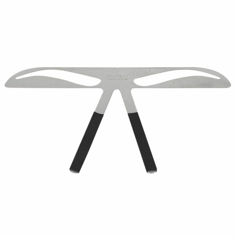 Eyebrow Stencil Ruler for Eyebrows Enhancer Permanent Tattoo Eye Brow Tools P8V7