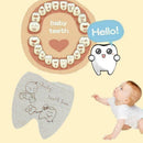 Baby Tooth Box Wooden Milk Teeth Organizer Storage Save Girls Boys Souvenir M7F7
