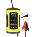 12V LCD Display Smart Car Motorcycle Battery Charger Auto Pulse Repair US A