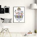 5D DIY Special Shaped Diamond Painting Elephant Trunk Buddha Embroidery Kit