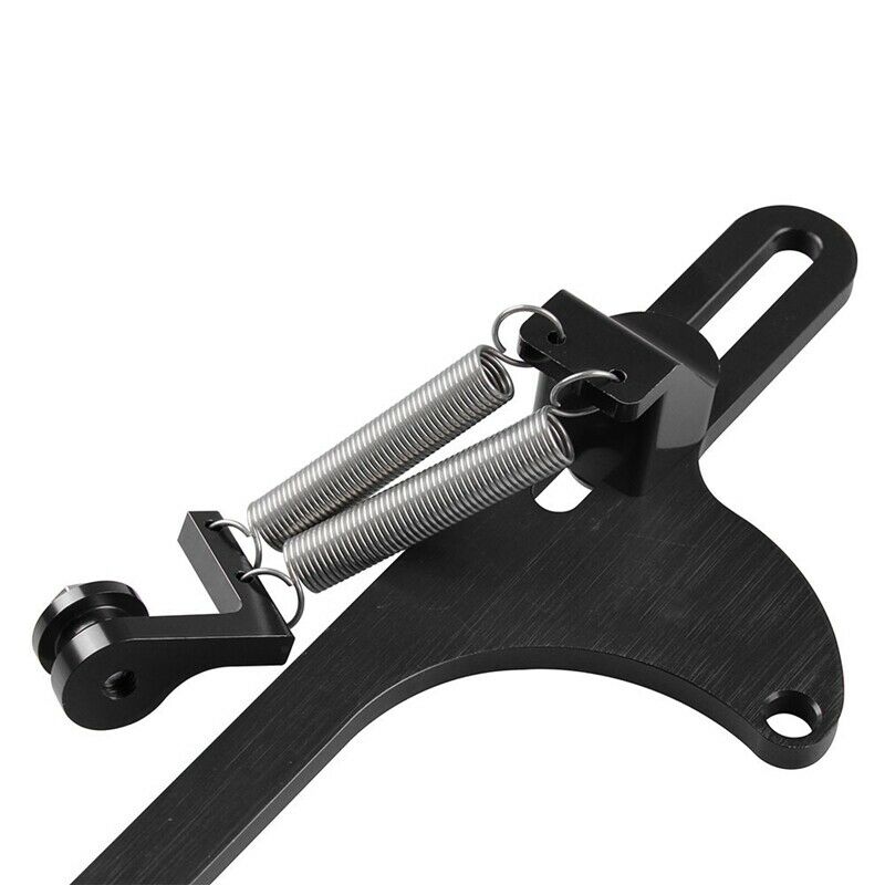 New 4150 4160 Black Aluminum Throttle Cable Bracket H1D9