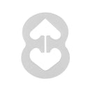 9Pcs Bra Clip Buckles Bra Straps Shadow-Shaped Buckle Conceal Bra Buckle AUJR