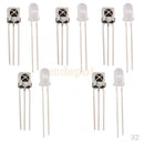 10 Pairs Universal LED IR Infrared Emitter Emission and Receiver Diode DIY