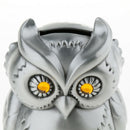 Brown Owl Shaped Metal Piggy Bank Cash Money Box Money Saving Box Home