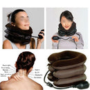 Unisex Inflatable Neck Stretcher Pain Relief Shoulder Tension Back Traction New