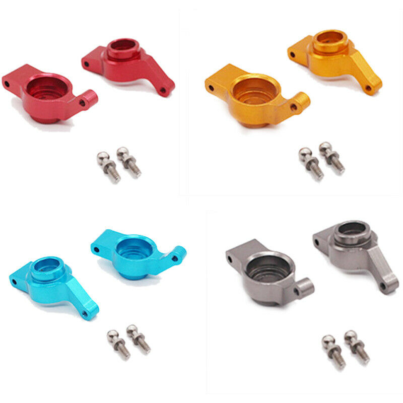2 Pcs Upgrade Metal Rear Wheel Hub for WLtoys A959-B A969 A979 K929 RC Car, W6J2