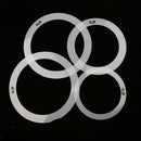 2 Packs Drum Muffler Dampening Rings Tone Control for Drum Set Jazz Drum